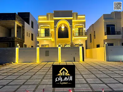 فيلا فاخرة كلاسيكية للبيع في منطقة الزاهية ، عجمان _ موقع مميز بالقرب من شارع الشيخ محمد بن زايد _ السعر يشمل جميع رسوم التسجيل والتملك!