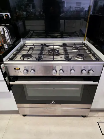 Electrolux 90 cm gas 5burner with Electric Oven dual-fuel freestanding Cooker Stove