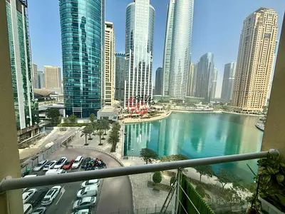 استوديو رائع بإطلالة خلابة على البحيرة || بحالة ممتازة || شبه مفروش ||
