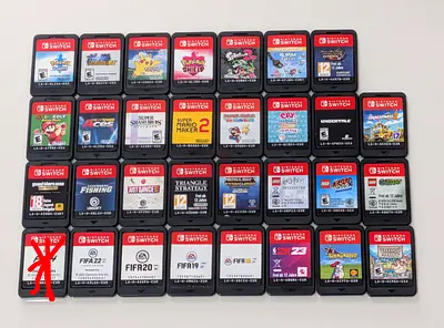 Nintendo Switch Game Mario, pokemon, fifa, Splatoon, Lego, fishing, Minecraft, overcooked