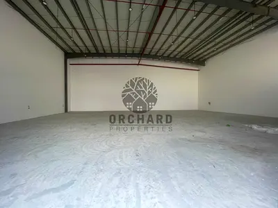 5945 Sqft Warehouse With 50 meter parking Area |50KW Electricity and 50 AED per Sqft