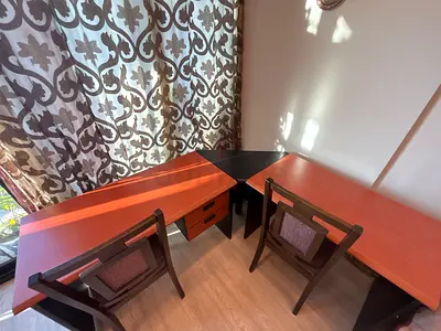 Two seater corner table for working/ studying