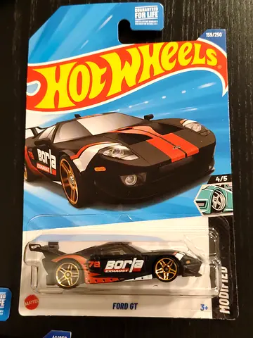 Hot Wheels Ford GT die-cast car (new in package)