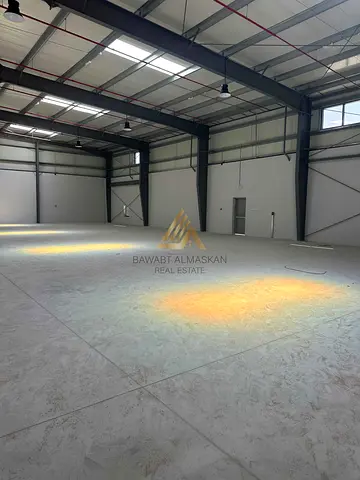Spacious Industrial Warehouse in Al Sajaa – Prime Main Road Location-55 KW Electricity