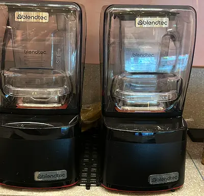 Pair of Blendtec Commercial Countertop Blenders - Good Working Condition