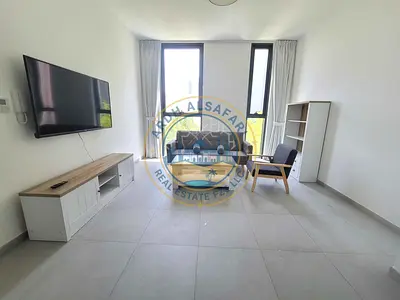 12 cheques payment luxurious 1bhk with furnished just 55k in al jada Sharjah