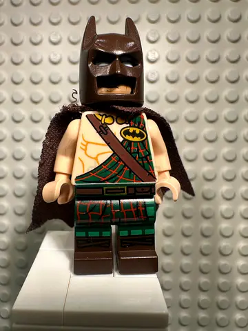 LEGO Tartan Batman Minifigure