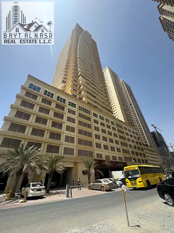 Spacious 2BHK with Double Balcony | Full Sharjah & Front View | Lavender Tower, Ajman