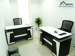 150 Sq Ft Premium Office Space in Business Center, Fully Furnished