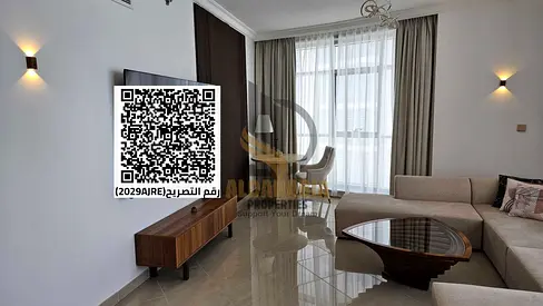 🏢 Luxury Furnished 2BR in Ajman Corniche Residences | Panoramic View