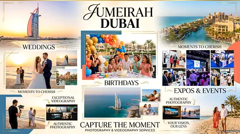 ✨ Jumeirah Photography  Videography Services | Professional Content Creation for Businesses, Brands