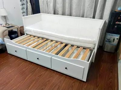Ikea hamnas day bed with matters 3 storage