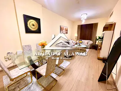 Sharjah, Al Majaz 3, Al Qasba Plaza Building on Al Qasba Waterfront