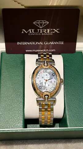 Murex Two-tone Diamond Watch with Mother-of-Pearl Dial from Rasool AlKhoory (Brand New)