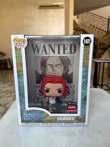 Funko Pop! Poster One Piece Shanks Entertainment Exclusive