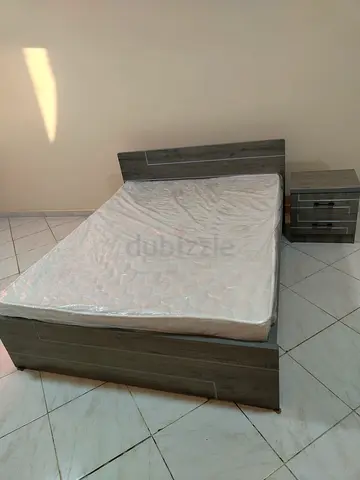 Complete Bedroom Set: 150x190 Bed, Mattress  Matching Side Table