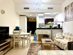 Studio l Fully Furnished l Pool View l Bog Balcony