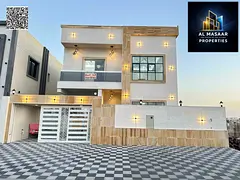 Luxury villa for sale in Ajman, Al Helio area, including registration fees