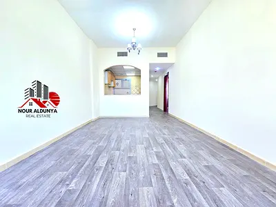MONTHLY PAYMENTS - 12 CHEQUES - READY TO MOVE - SPACIOUS 1BHK WITH BALCONY RENT 46K - FAMILY BUILDING - CAR PARKING FREE - CLOSE TO NMC HOSPITAL