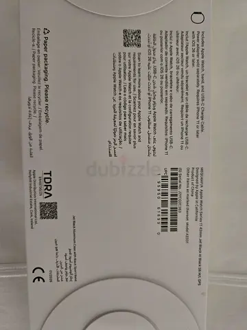 Apple Watch Series 1 (boxed) - 42mm, Black
