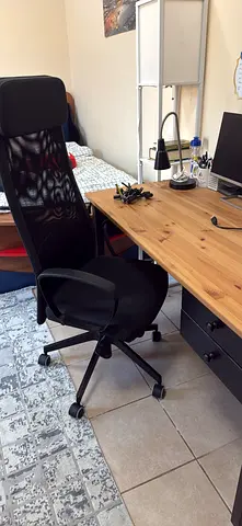 Desk with chair
