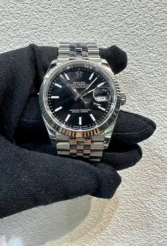 Rolex DateJust 36 Black 1:1