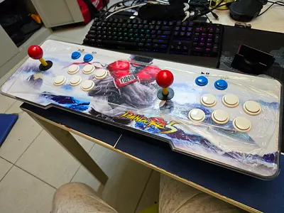Double-player Arcade Joystick Controller - Pandoras Box Style