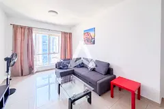 Fully Furnished 1BR High Floor | Lakepoint N2 JLT