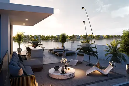 Contemporary Masterpiece on the Lagoon