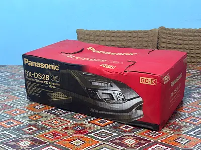 Panasonic-RX-DS28 CD/CASSETTE player(unsold old stock)