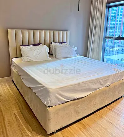 Modern design New King size Luxury family bed frame with Mattress Available