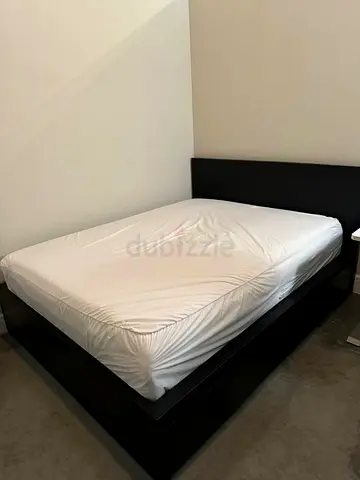Ikea queen size Bed and Mattress