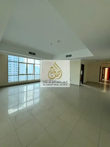 Spacious 2 Bedroom Apartment with 2 Balconies for Rent in Al Taawun Sharjah | Front Open View | Built-in Wardrobes | Free Air Conditioning | Free Main