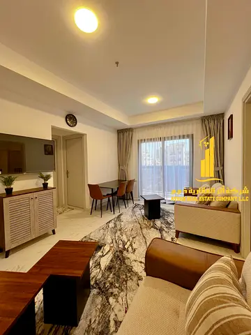 First occupancy, luxurious and elegant one-bedroom apartment, fully furnished with brand new, high-end furniture, in a prime location. Includes all bi