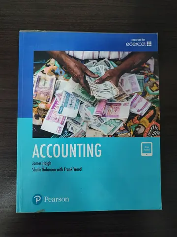 Edexcel accounting textbook