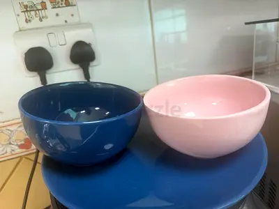 Dishes plates and spoons