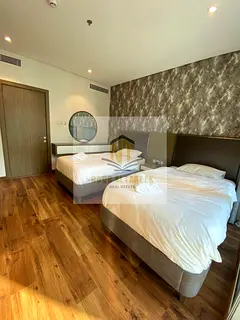 Apartment for sale in Al Taawun, Sharjah. Two bedrooms (master), three bathrooms, two balconies, 189