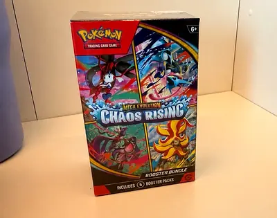 Sealed Pokemon buster bundle: Chaos rising