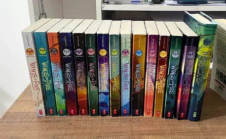 Wings of Fire books 1-15