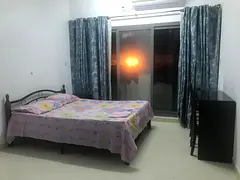 Clean and neat fully furnished Room with separate bath and balcony near DAFZA metro