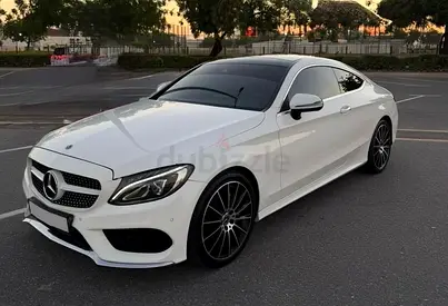 2018 Mercedes-Benz C-Class C200 Coupe | GCC Specs | Low Mileage