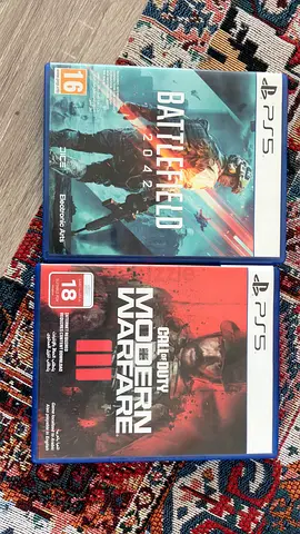 2 PS5 Games - Battlefield 2042  Call of Duty: Modern Warfare III (Good Condition)