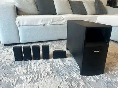 Bose Acoustimass 10 Series IV + Yamaha RX-V377 5.1 Home Theater System