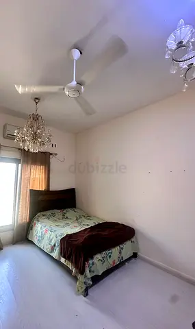 Double wooden bed with headboard - good condition,with mattress, ready to use