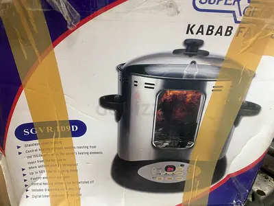 Used electric kabab rotisserie / multi-function kebab fryer (SGVR-109D) - good working condition