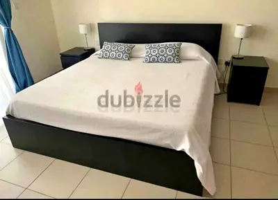 Ikea Queen size bed with mattress available in perfect condition