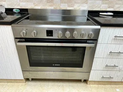 Bosch 5 Burner Series 8 Electric range cooker Stainless steel Free Delivery +WARRENTY