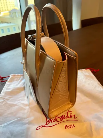 Christian Louboutin Paloma Beige Mini Tote Bag (Brand New with Dust Bag and price tag)