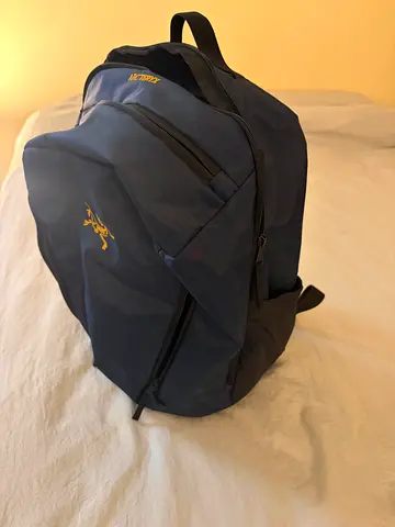 Navy blue Arcteryx daypack backpack - perfect condition used once