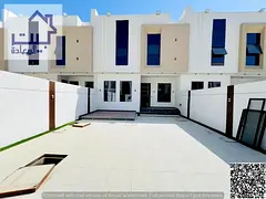 Townhouse for rent in Al Yasmeen, Ajman. First tenant, move-in ready. Near all services, on main str